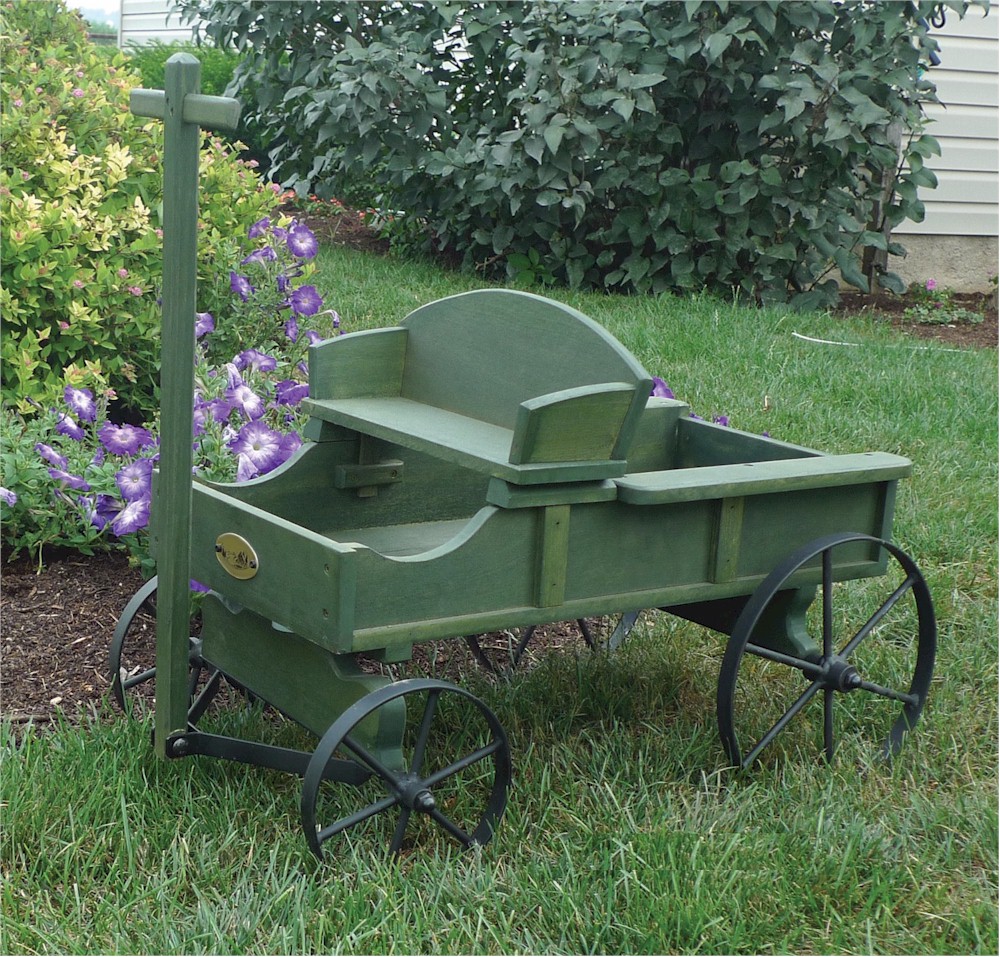 Buckboard Wagons Amish Wooden Wagon - Amishshop.com