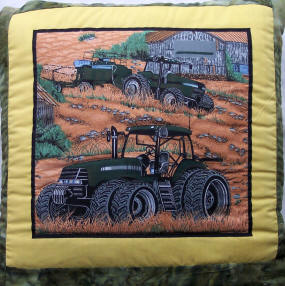 Tractors in Field Quillow